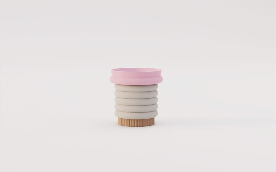 Dosing cup + funnel set