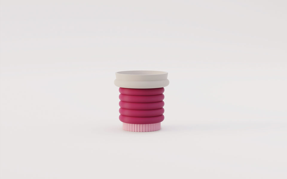 Dosing cup + funnel set