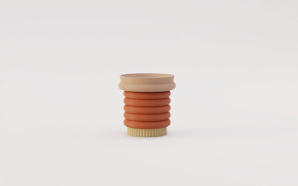 Dosing cup + funnel set