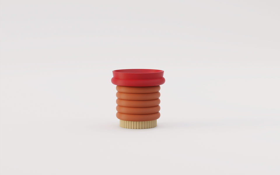Dosing cup + funnel set
