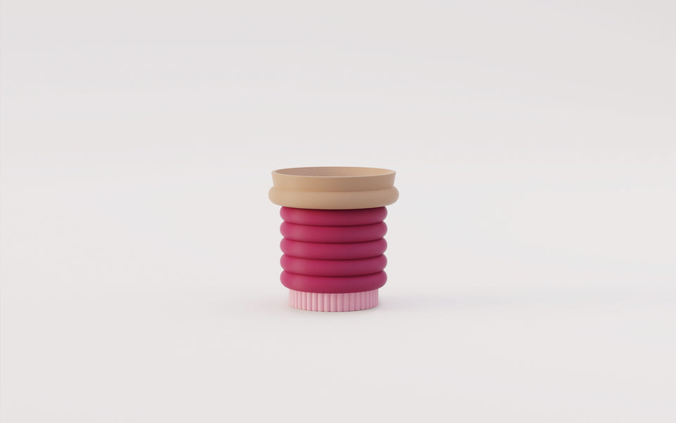 Dosing cup + funnel set