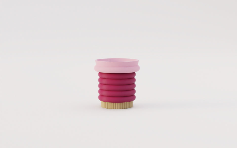 Dosing cup + funnel set